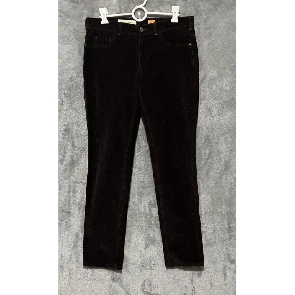 Pilcro Letterpress Dark Brown Size 30 Corduroy Serif Pants Cotton Stretch